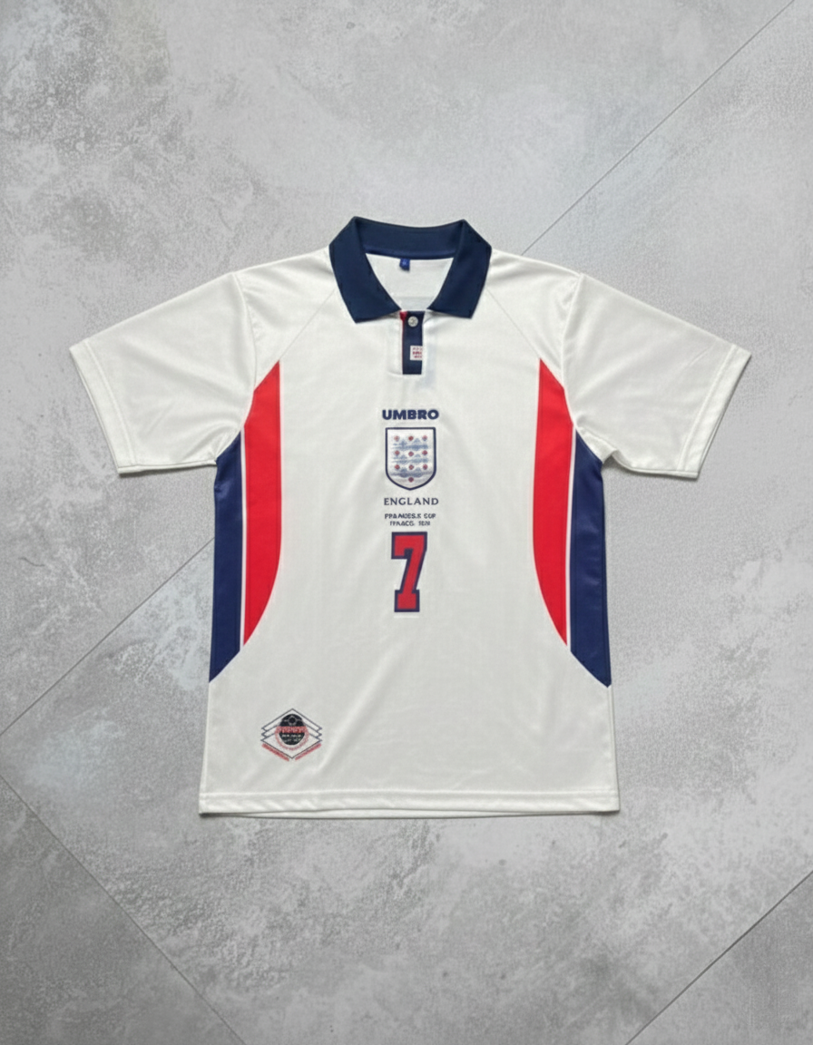 ENGLAND 1998 HOME KIT HALF SLEEVE